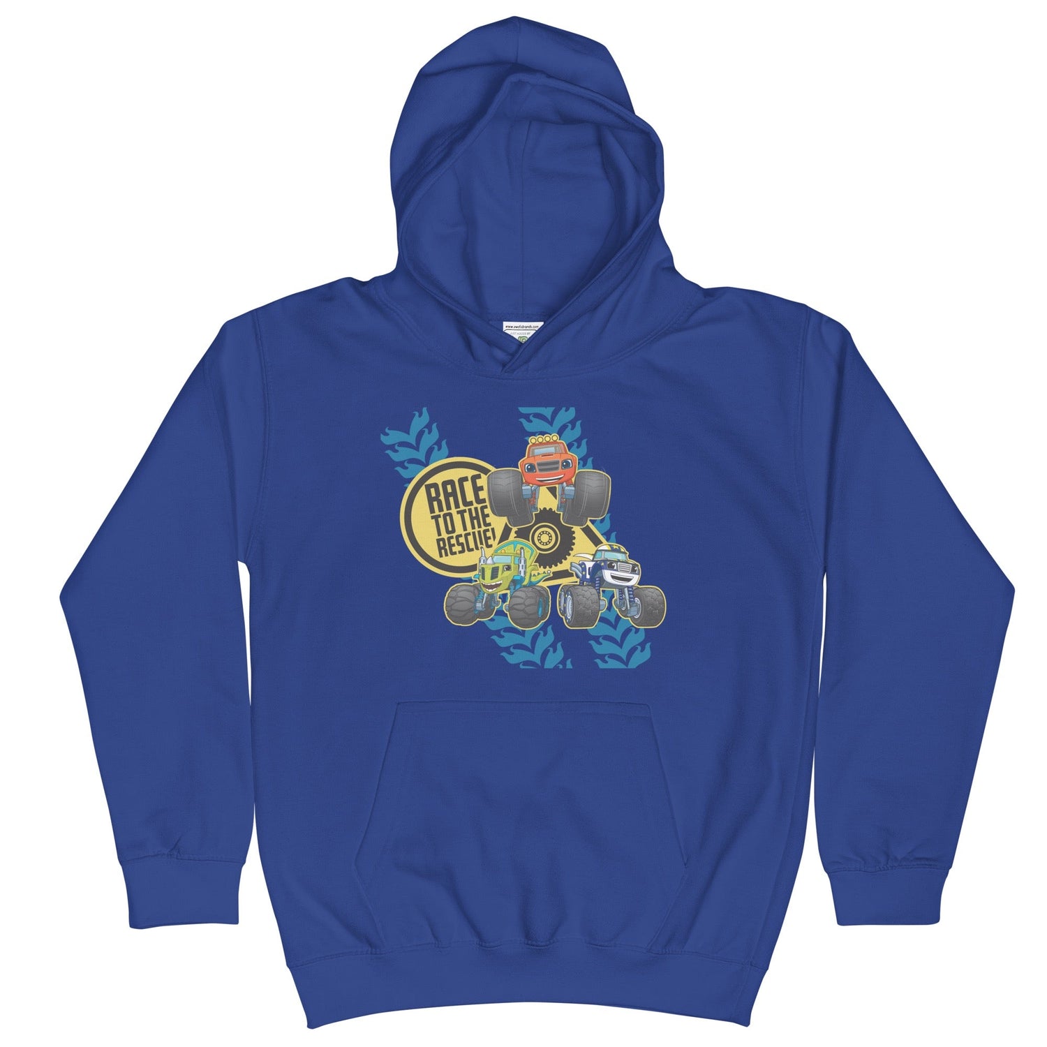 Blaze & The Monster Machines Race to the Rescue Kids Hooded Sweatshirt - Paramount Shop