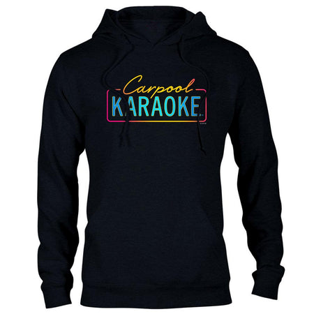 Carpool Karaoke Neon Logo Hooded Sweatshirt - Paramount Shop