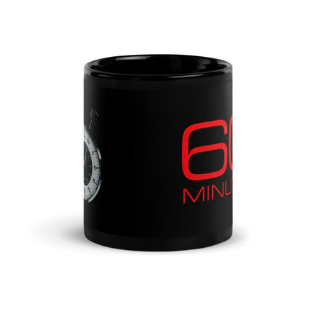 CBS News 60 Minutes 11 oz Black Mug - Paramount Shop