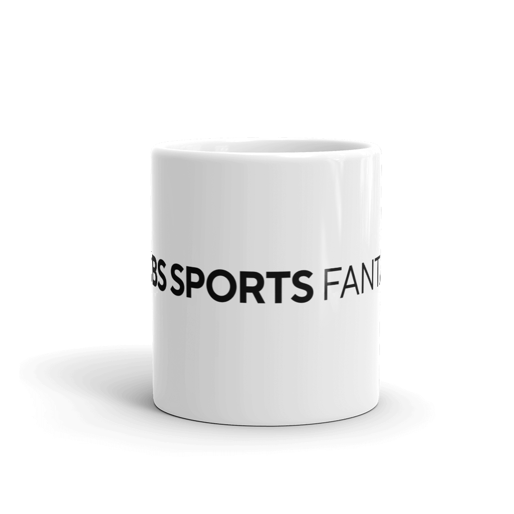 CBS Sports Fantasy Logo White Mug - Paramount Shop