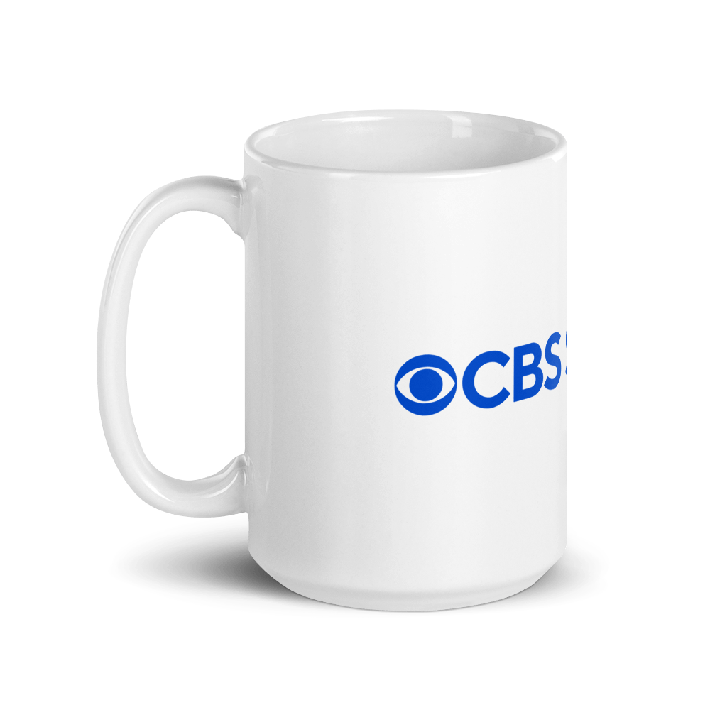 CBS Sports HQ Logo White Mug - Paramount Shop