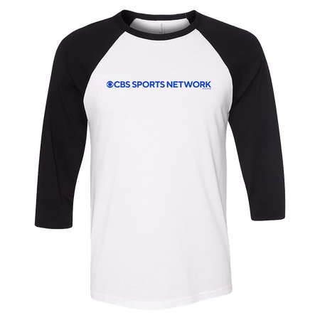 CBS Sports Network Logo 3/4 Sleeve Baseball T - Shirt - Paramount Shop