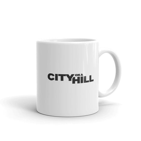 City on a Hill Logo White Mug - Paramount Shop