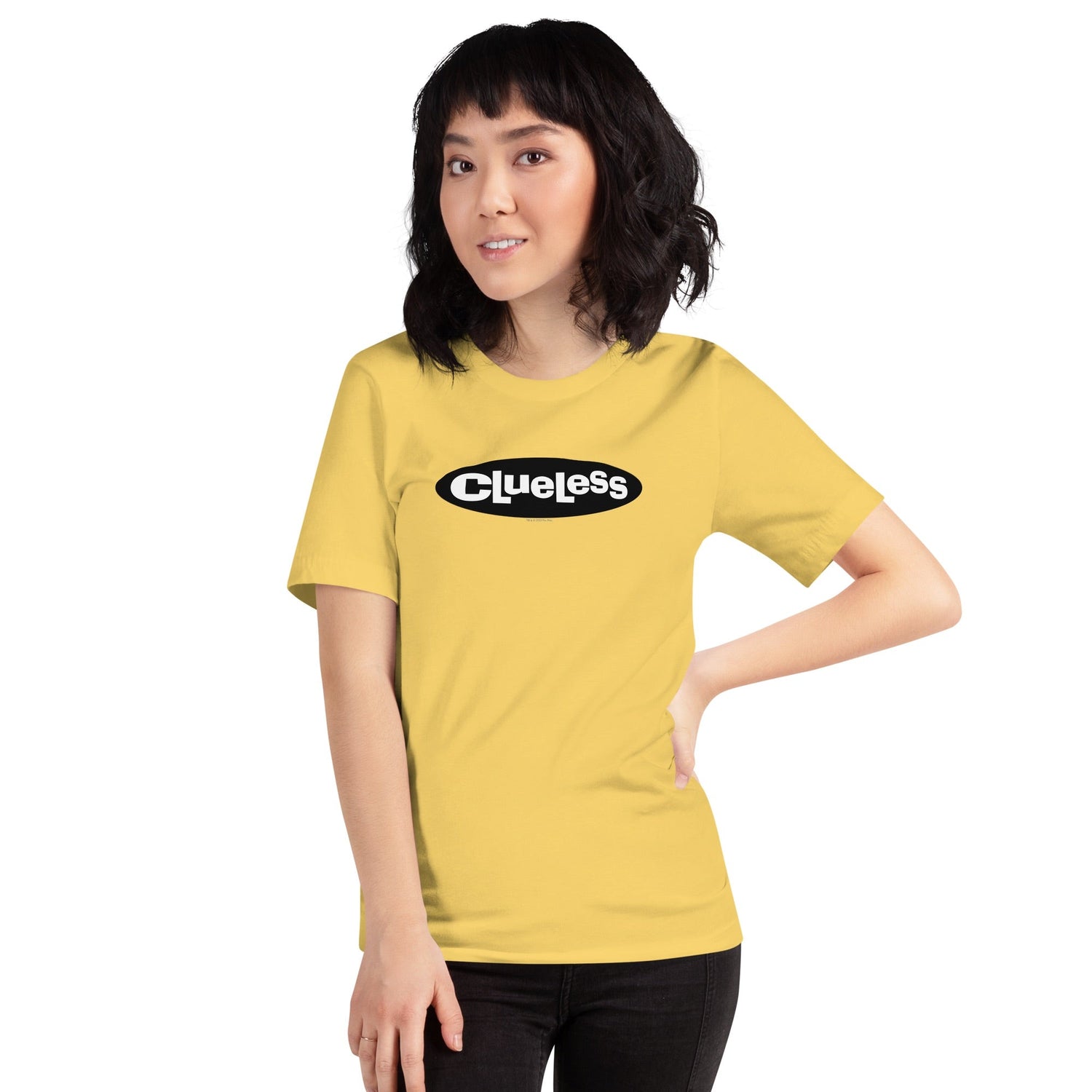 Clueless Logo Adult Short Sleeve T - Shirt - Paramount Shop