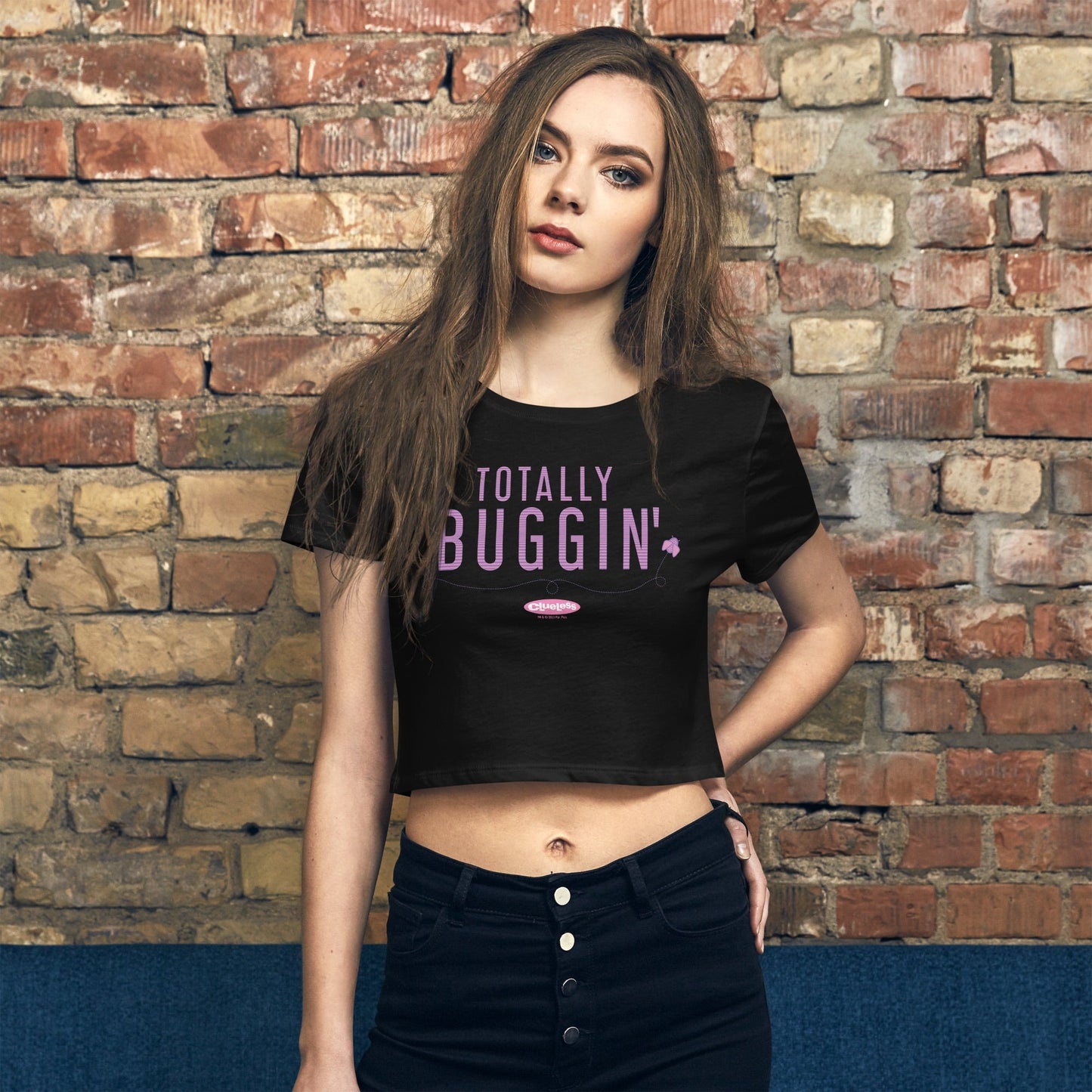 Clueless Totally Buggin' Women's Crop Top - Paramount Shop