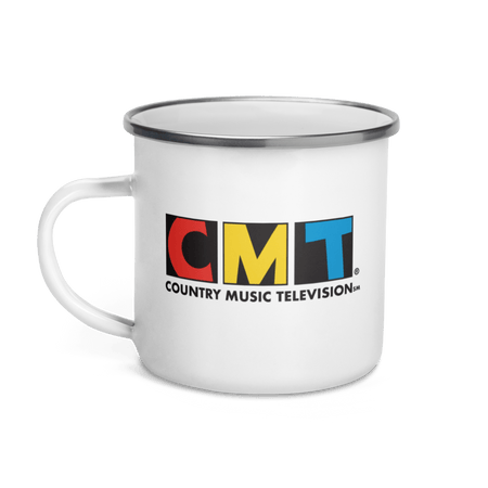 CMT Logo Enamel Camping Mug - Paramount Shop