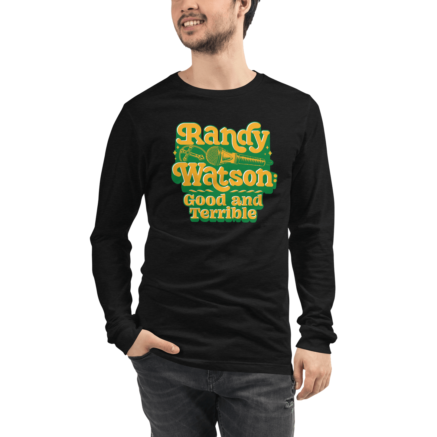 Coming To America Randy Watson Unisex Long Sleeve T - Shirt - Paramount Shop