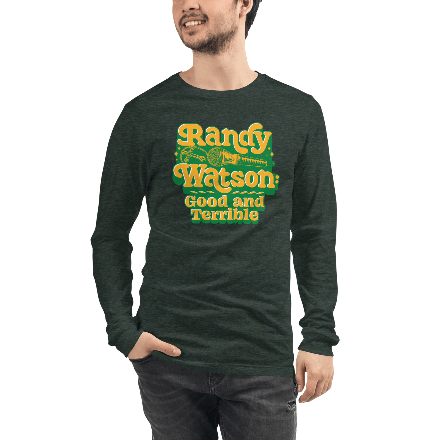 Coming To America Randy Watson Unisex Long Sleeve T - Shirt - Paramount Shop