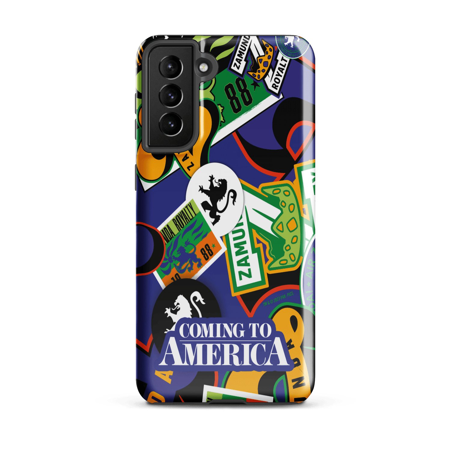 Coming To America Zamunda Pattern Tough Phone Case - Samsung - Paramount Shop