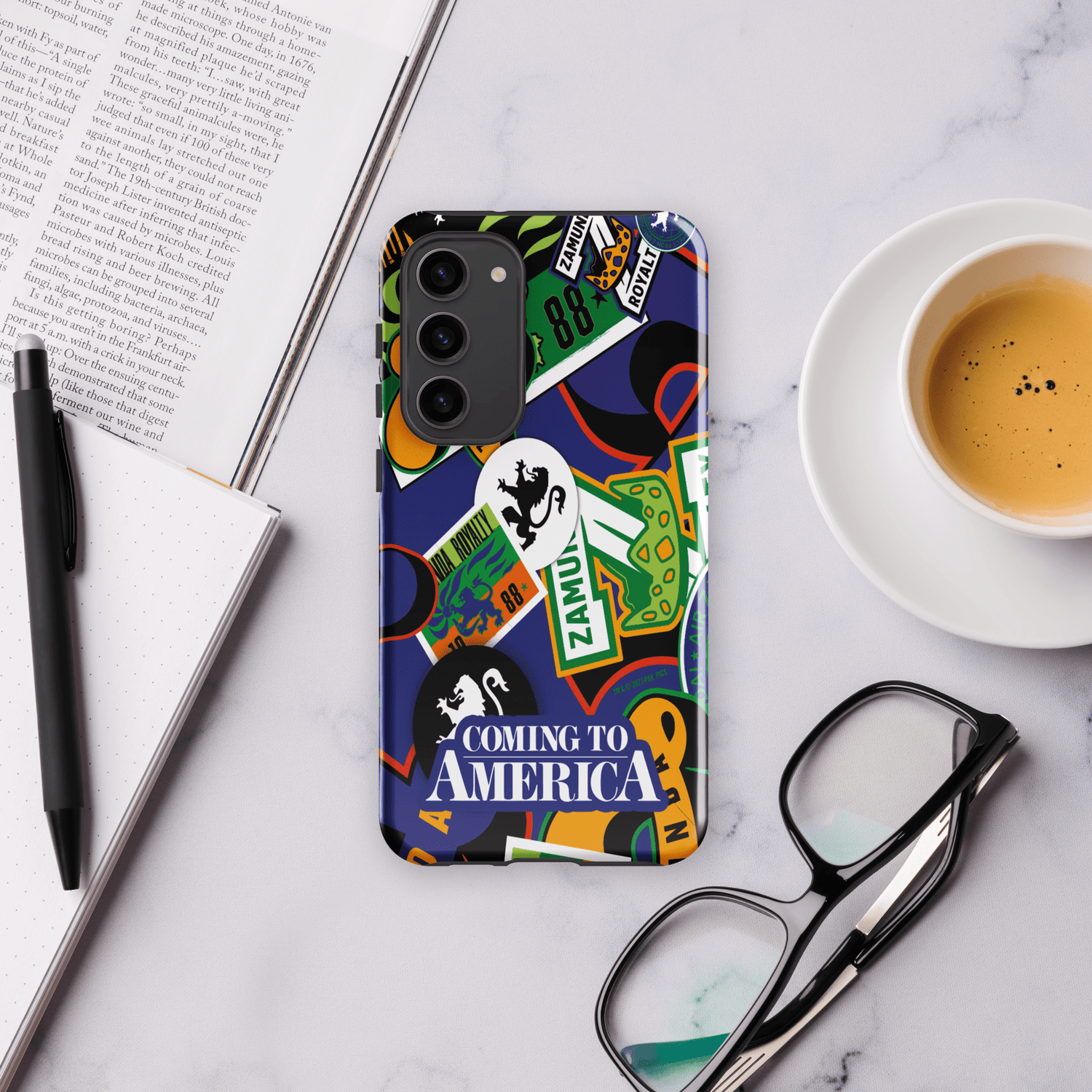 Coming To America Zamunda Pattern Tough Phone Case - Samsung - Paramount Shop