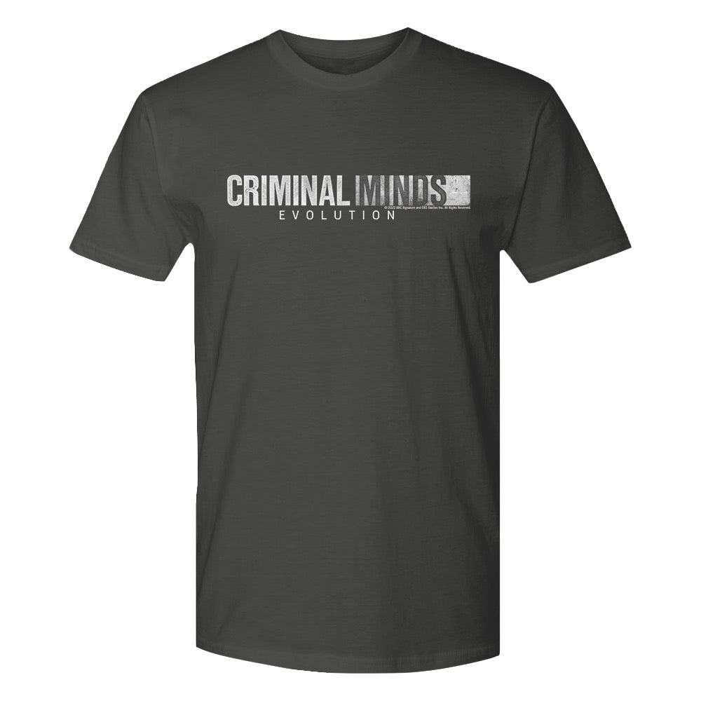 Criminal Minds Evolution Logo Adult Short Sleeve T - Shirt - Paramount Shop