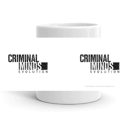 Criminal Minds Evolution Logo White Mug - Paramount Shop