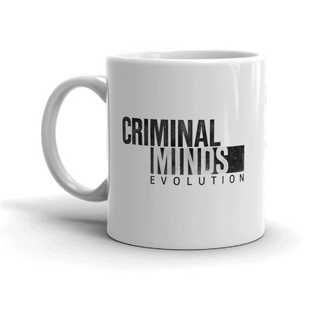 Criminal Minds Evolution Logo White Mug - Paramount Shop