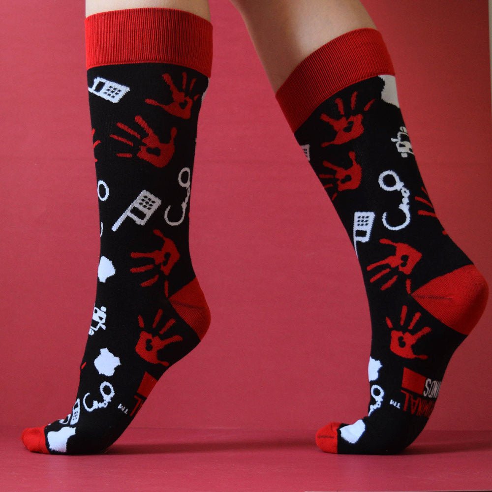 Criminal Minds Icon Mash Up Socks - Paramount Shop