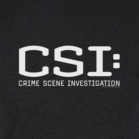 CSI: Crime Scene Investigation Men's Tri - Blend T - Shirt - Paramount Shop