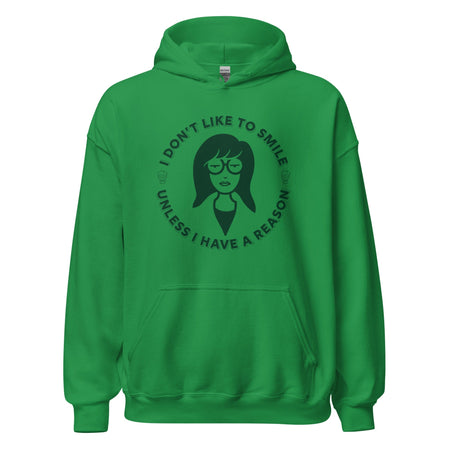 Daria Don't Like To Smile Adult Hoodie - Paramount Shop