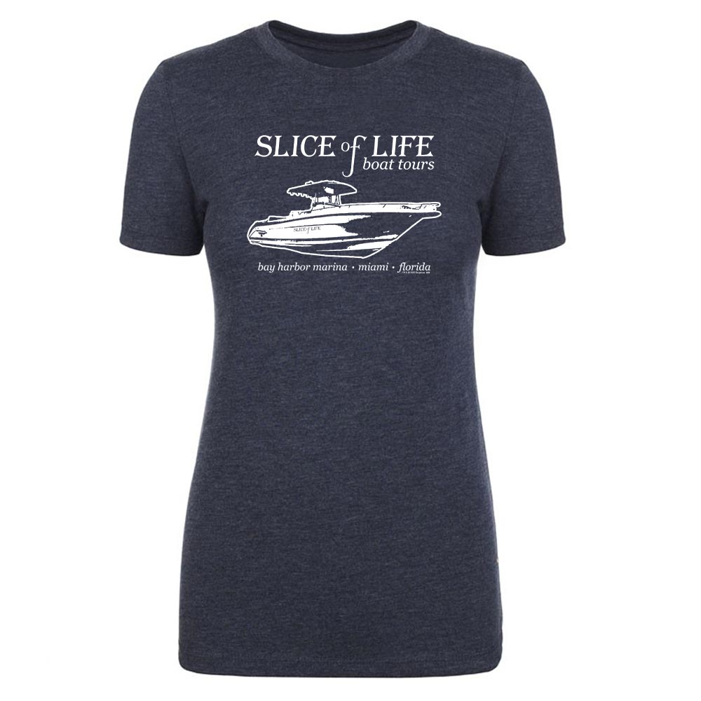 Dexter Slice of Life Boat Tours Women's Tri - Blend T - Shirt - Paramount Shop