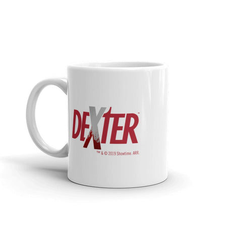 Dexter Splatter Logo White Mug - Paramount Shop