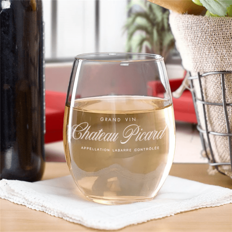 Star Trek: Picard Copa de vino sin tallo Chateau Picard