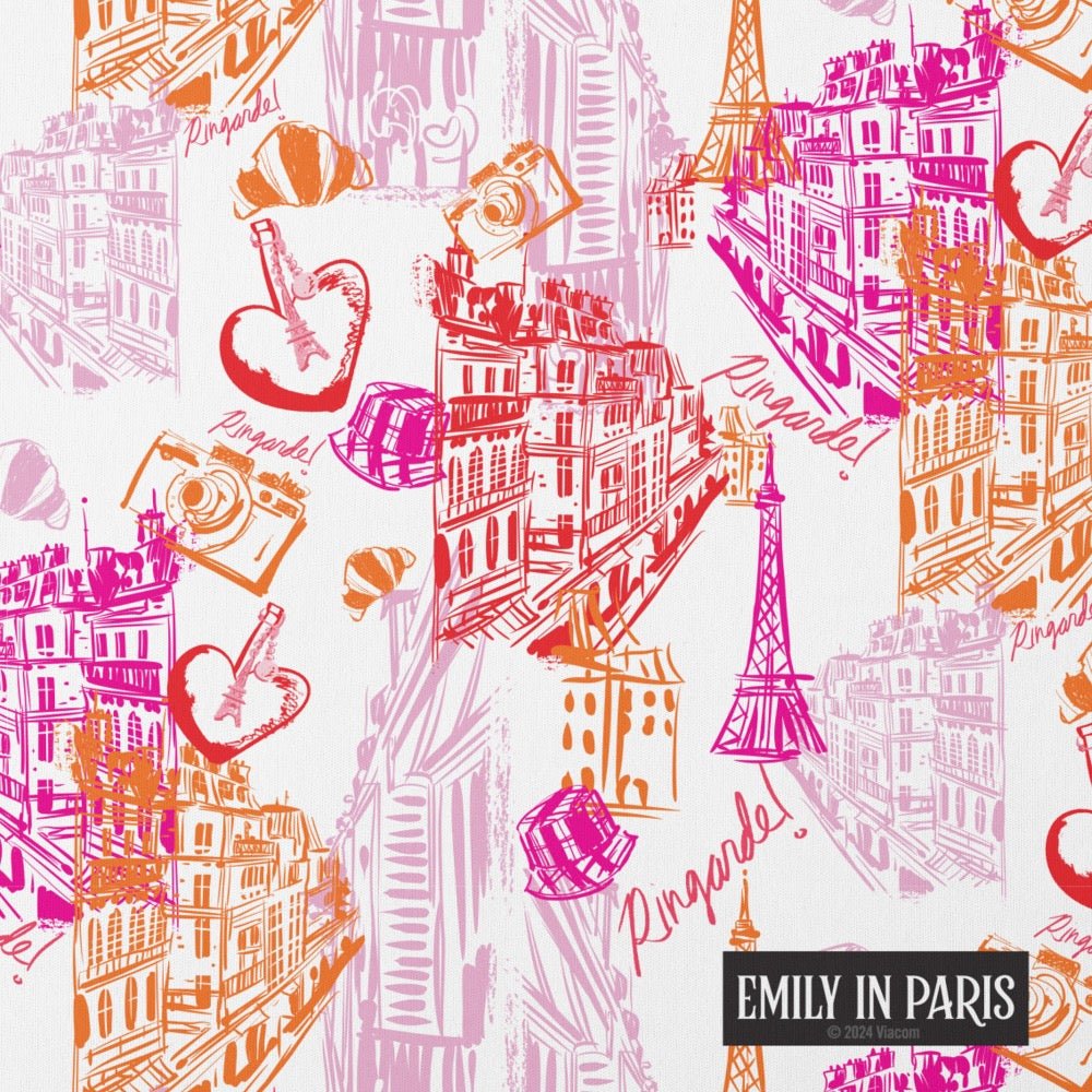 Emily in Paris City Laptop Sleeve - Paramount Shop