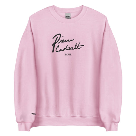 Emily in Paris Pierre Cadualt Embroidered Crewneck - Paramount Shop