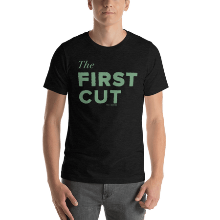 First Cut Golf Podcast Logo Adult Short Sleeve T - Shirt - Paramount Shop