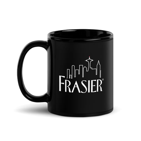 Frasier Logo Black Mug - Paramount Shop