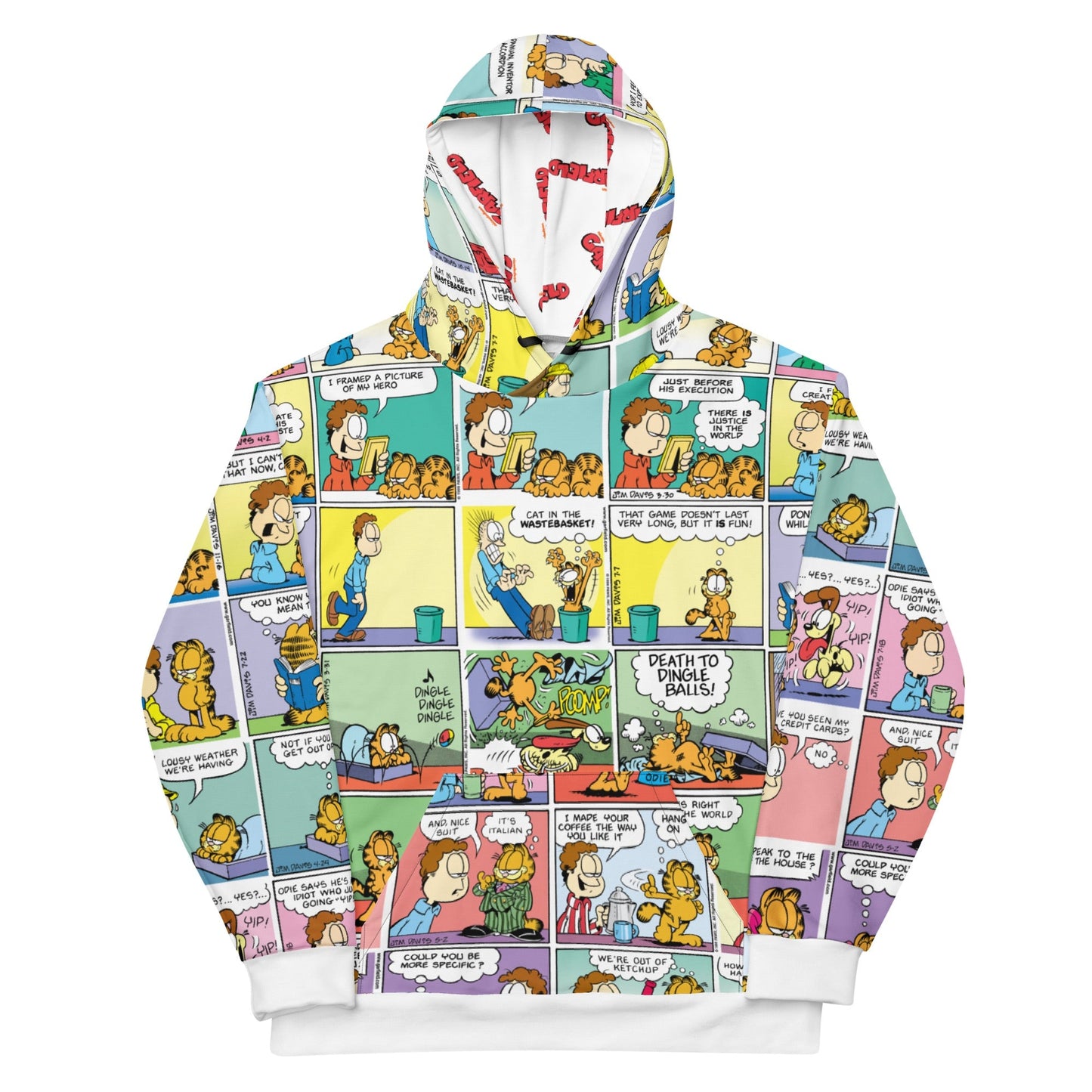 Garfield Comic Hoodie - Paramount Shop