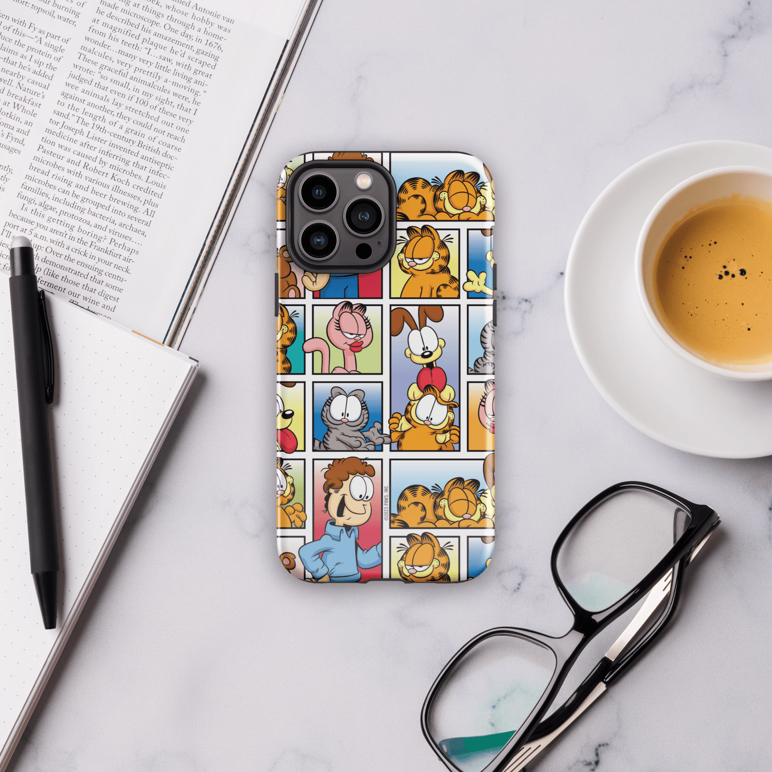 Garfield Comic Strip Characters Tough Phone Case - iPhone - Paramount Shop