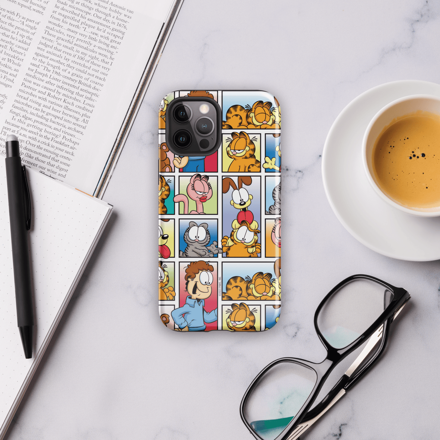 Garfield Comic Strip Characters Tough Phone Case - iPhone - Paramount Shop