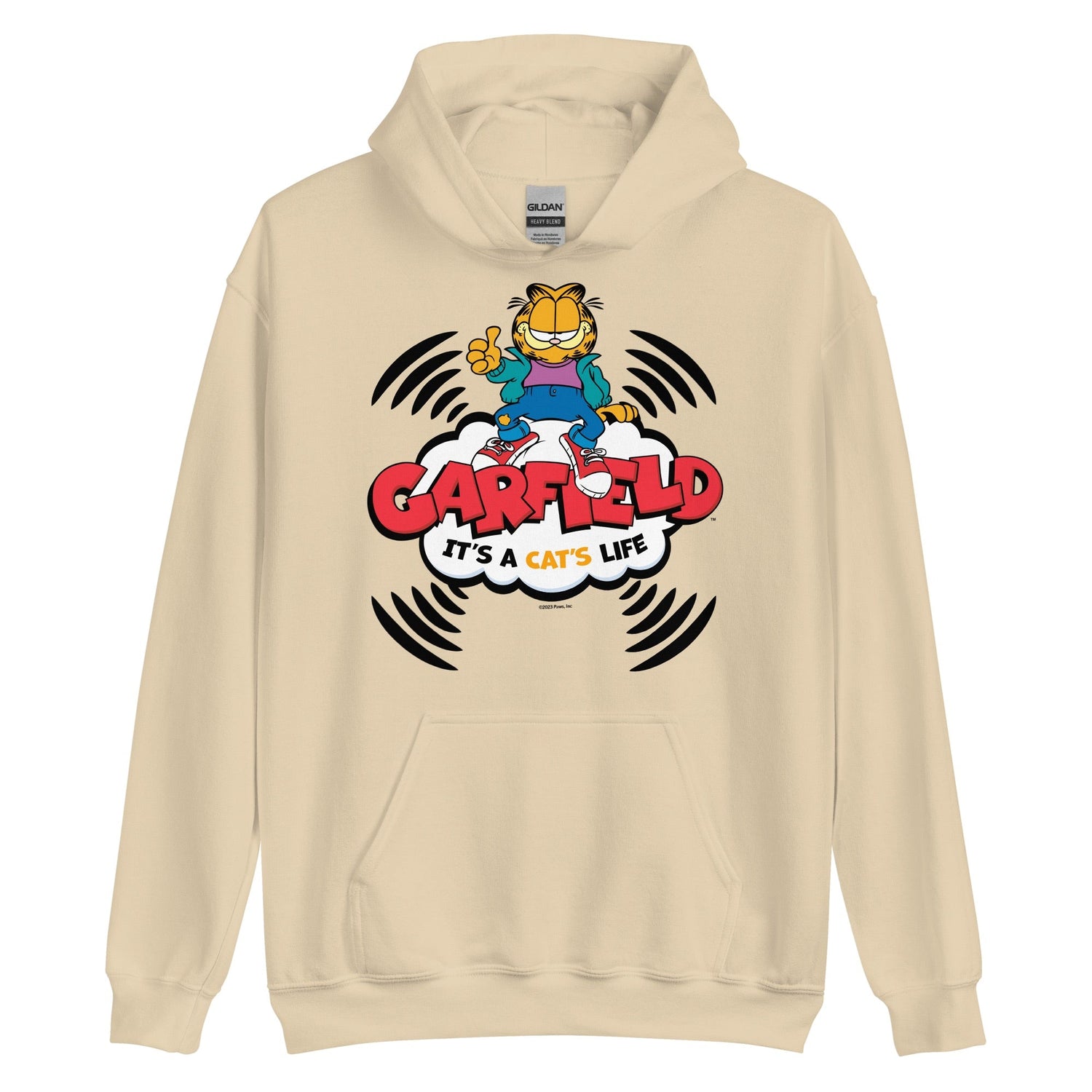 Garfield It's A Cats Life Hoodie - Paramount Shop