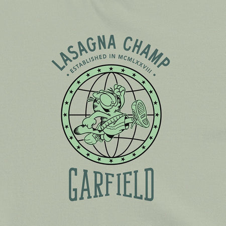 Garfield Lasagna Champ Unisex T - Shirt - Paramount Shop