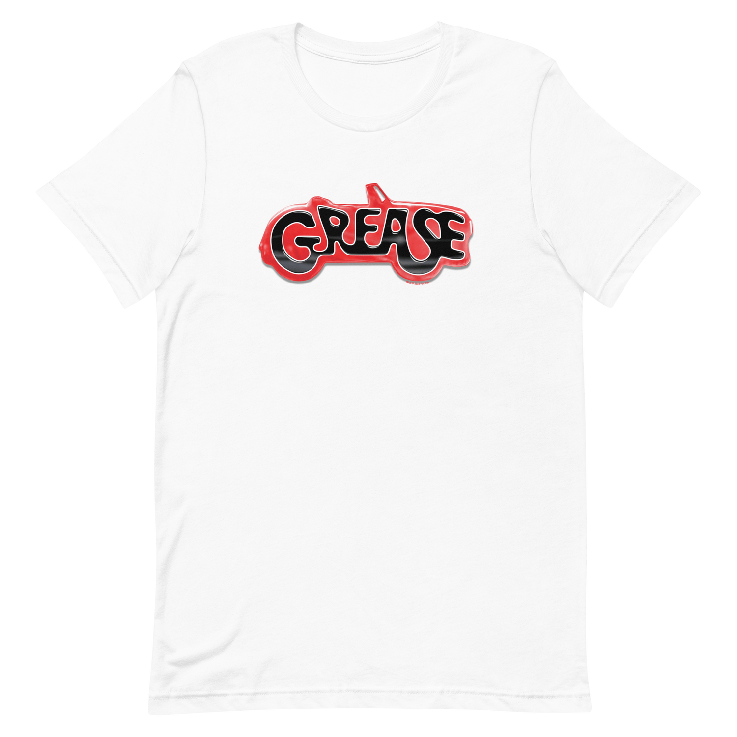 Grease Greased Lightning Logo Adult Short Sleeve T - Shirt - Paramount Shop