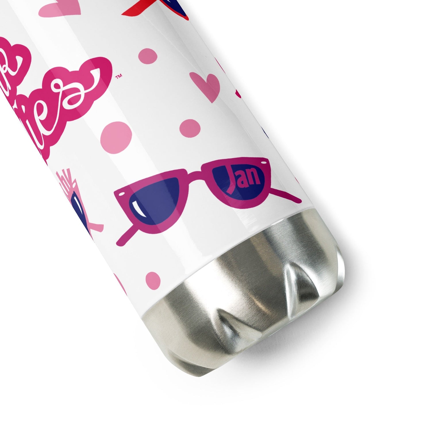 Grease Pink Ladies Girl Gang Stainless Steel Water Bottle - Paramount Shop