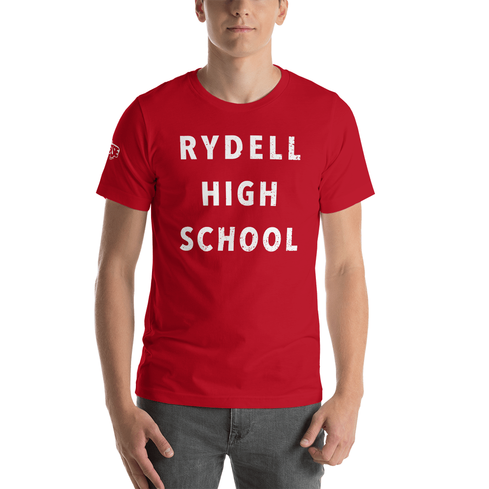 Grease Rydell High School Adult Short Sleeve T - Shirt - Paramount Shop