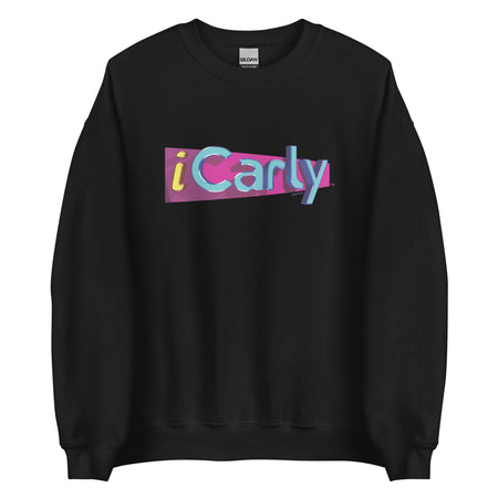 iCarly Logo Fleece Crewneck Sweatshirt - Paramount Shop