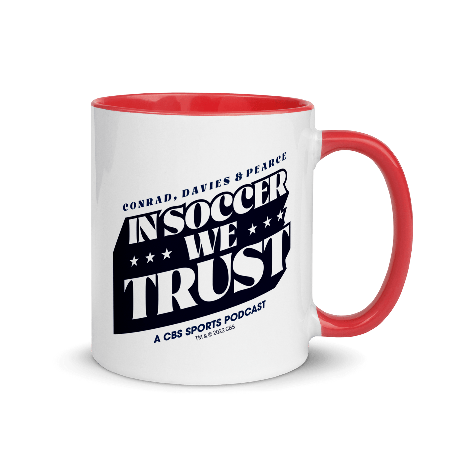 In Soccer We Trust Podcast Logo Two - Toned Mug - Paramount Shop