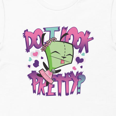 Invader Zim Do I Look Pretty Adult Short Sleeve T - Shirt - Paramount Shop