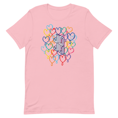 JoJo Siwa Hearts Adult Short Sleeve T - Shirt - Paramount Shop