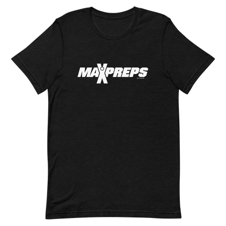 MaxPreps Logo White Adult Short Sleeve T - Shirt - Paramount Shop