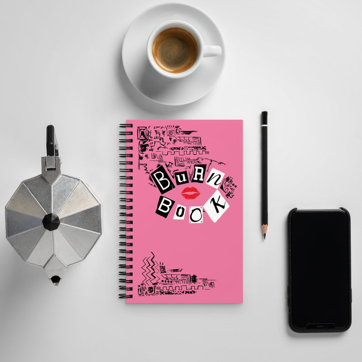 Mean Girls Burn Book Spiral Notebook - Paramount Shop