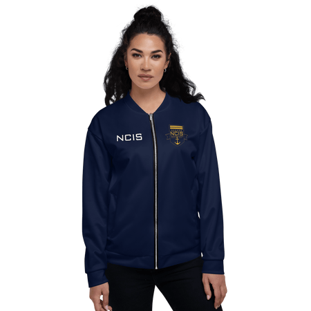 NCIS Federal Agent Navy Unisex Bomber Jacket - Paramount Shop