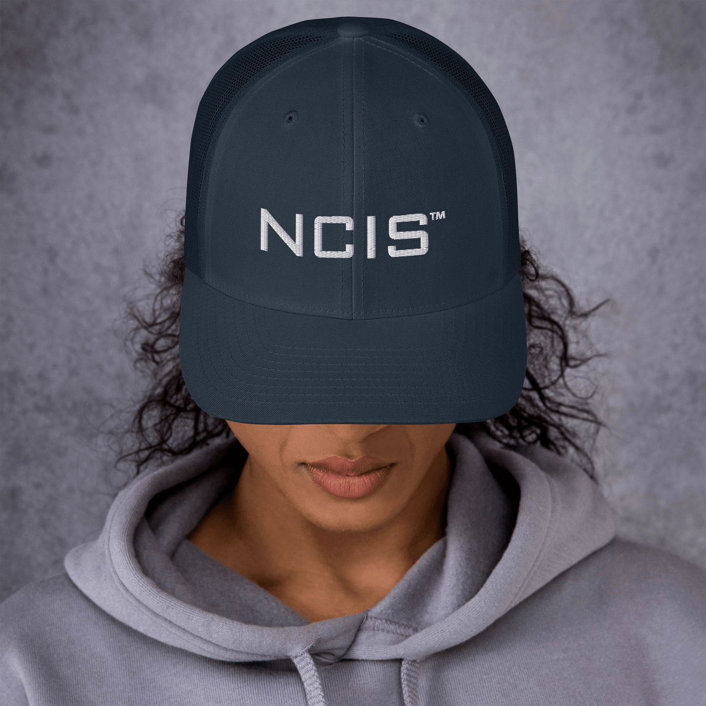 NCIS Logo Retro Trucker Hat - Paramount Shop