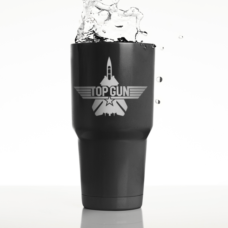 Top Gun Vaso de acero inoxidable