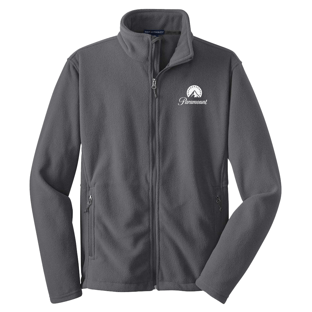 Paramount Logo Embroidered Fleece Jacket - Paramount Shop