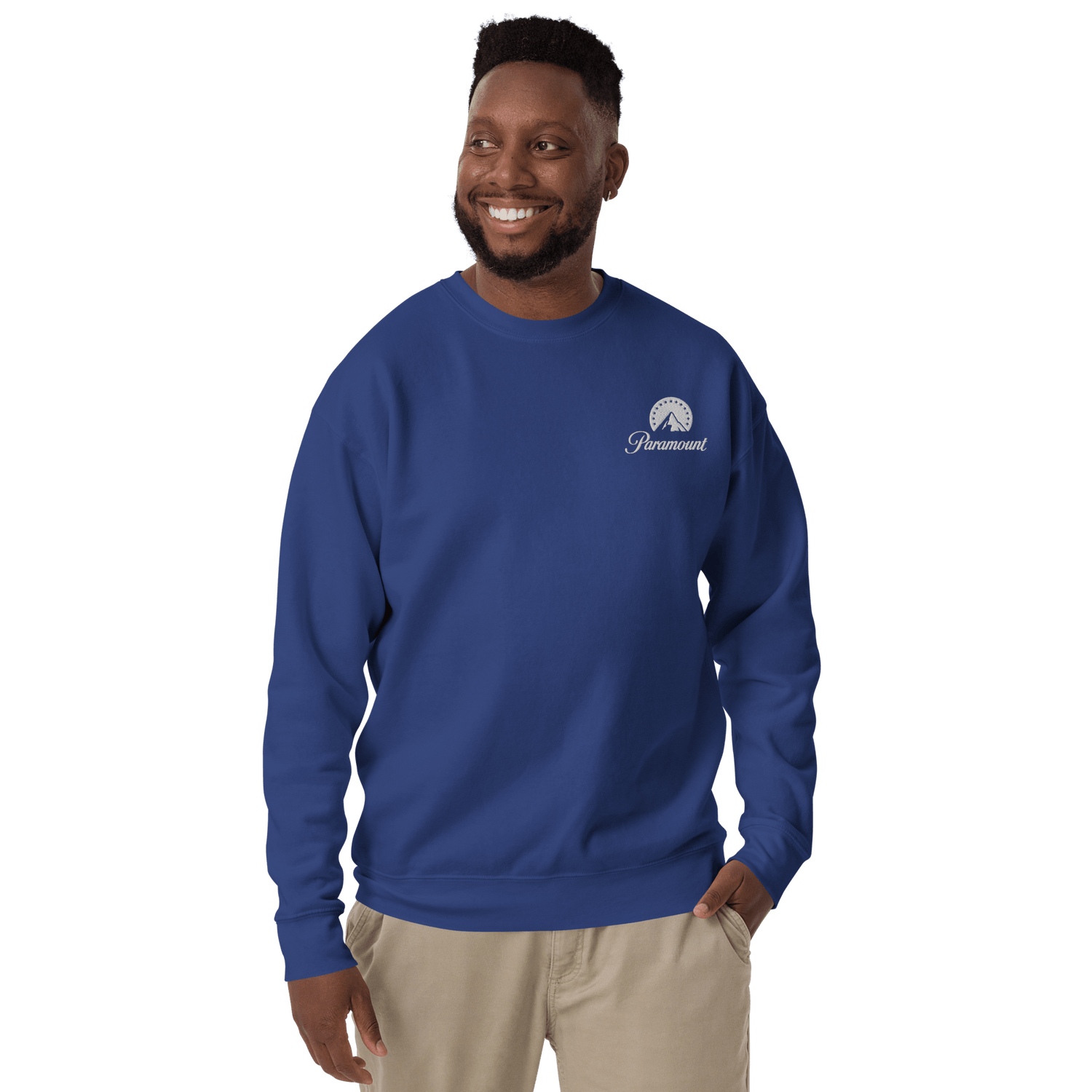 Paramount Logo Unisex Fleece Pullover - Paramount Shop