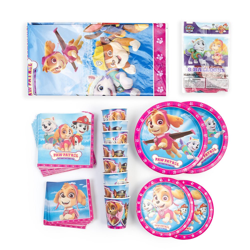 PAW Patrol Girls Party Supply Bundle - Paramount Shop