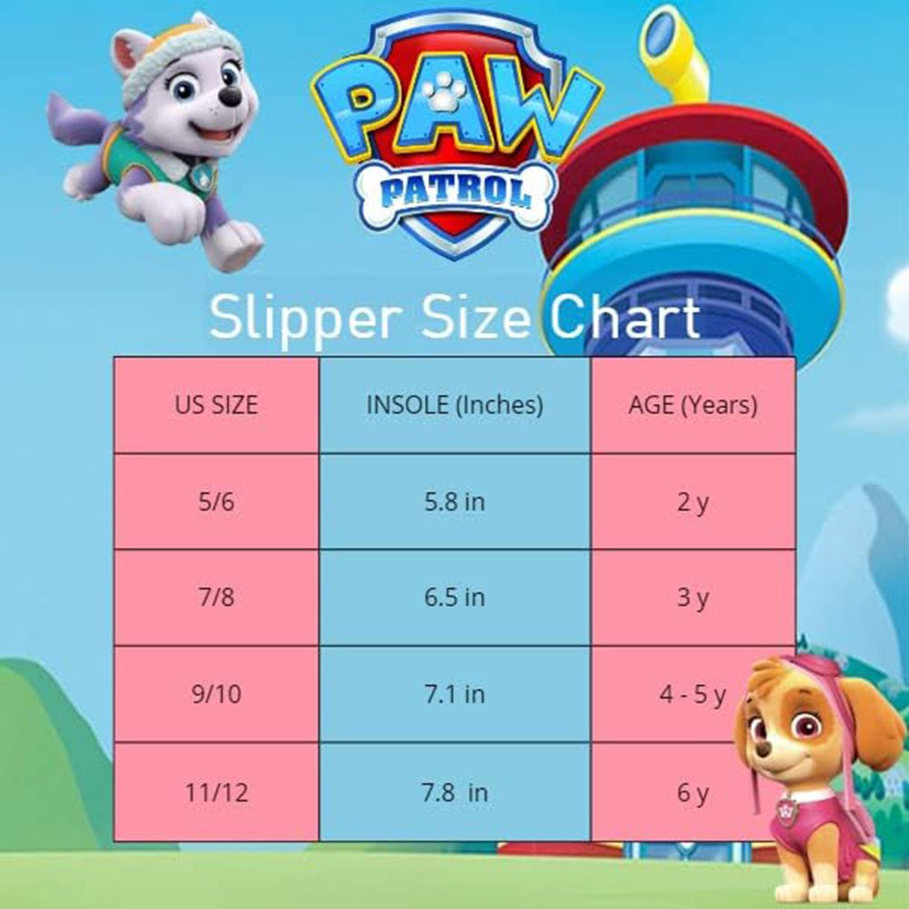 PAW Patrol Girls Slipper - Paramount Shop