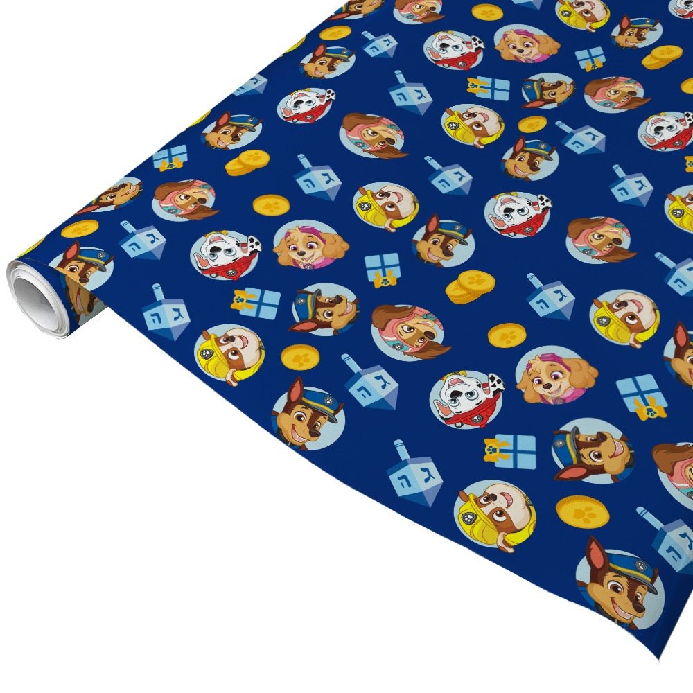 Paw Patrol Hanukkah Wrapping Paper - Paramount Shop