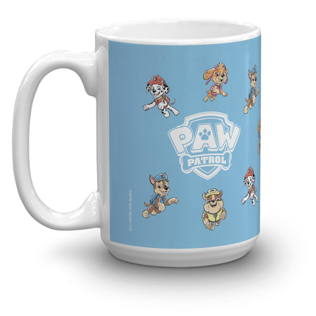 PAW Patrol Heroes Unleashed Personalized White Mug - Paramount Shop